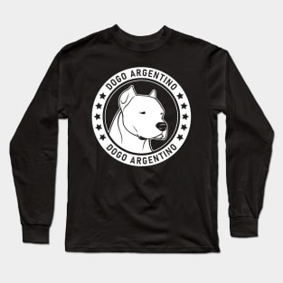 Dogo Argentino Fan Gift Long Sleeve T-Shirt